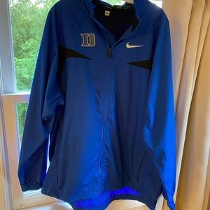 Duke Nike full zip windbreaker